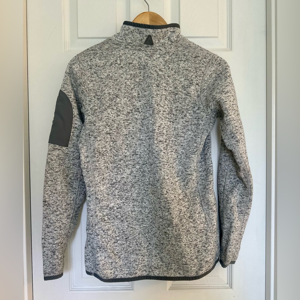 Detroit Lions Women’s Quarter Zip Pullover – Gray Knit – Size S - Picture 4 of 4